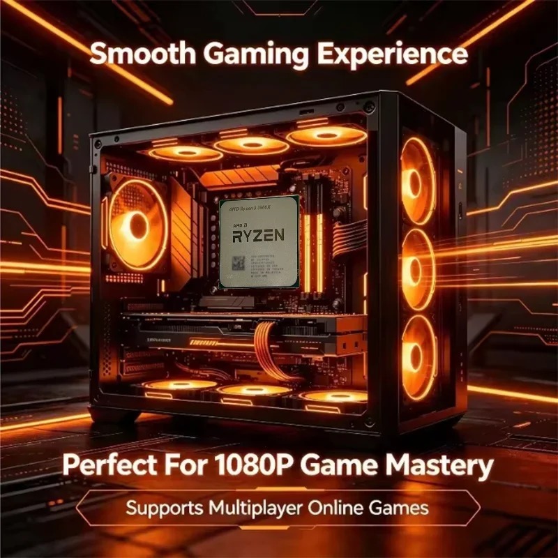 AMD Ryzen 5 3500X 3.6GHz 6 Cor - Esports Gaming Pc Build ulasan dan harga