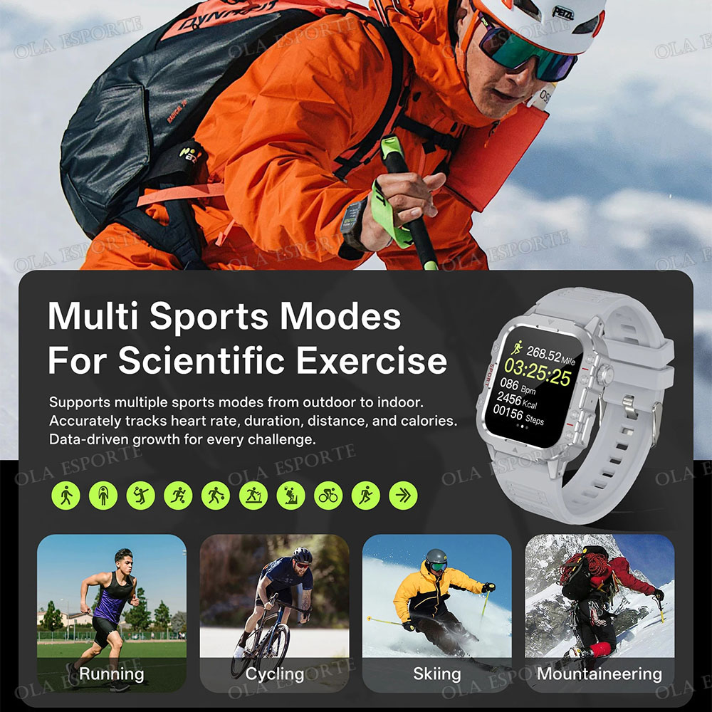 Military Outdoor Smart Watch M - Phase Esports & Gaming Festival ulasan dan harga