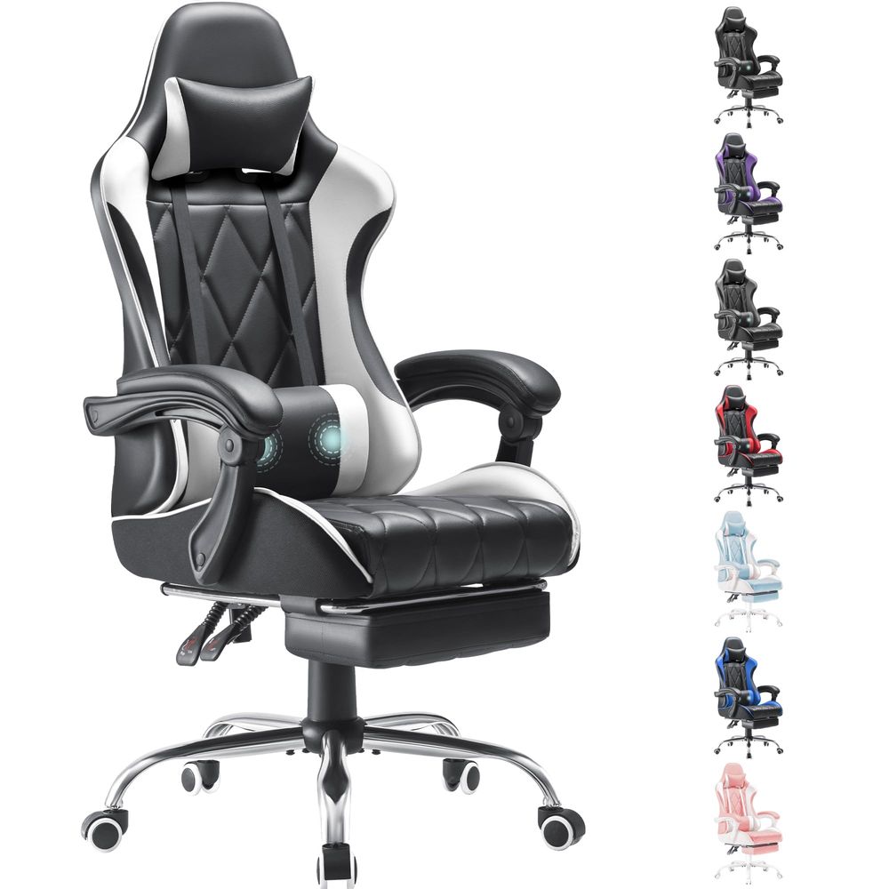 Gaming Chair, Computer Chair w - Video Gaming & Esports Usd Acc ulasan dan harga