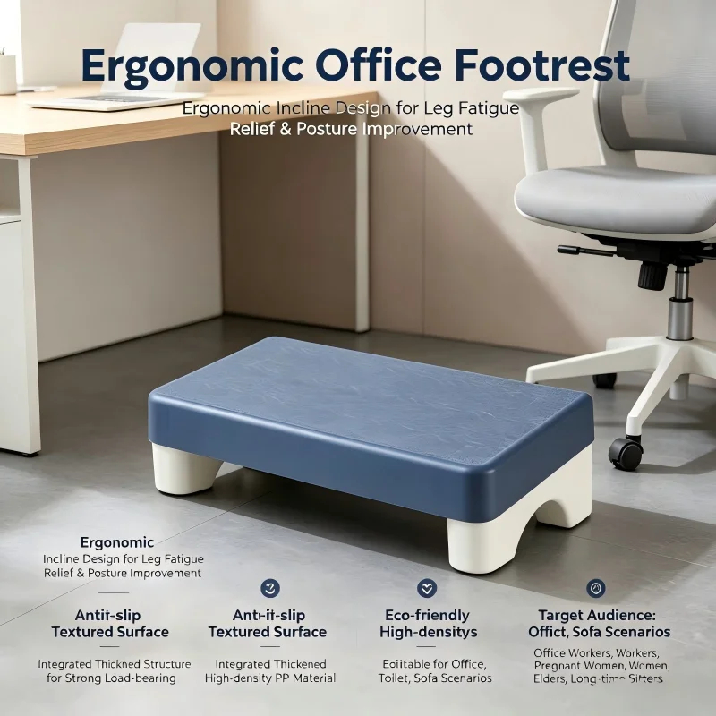 Ergonomic Foot Rest Under Desk - Footrest Under Desk ulasan dan harga